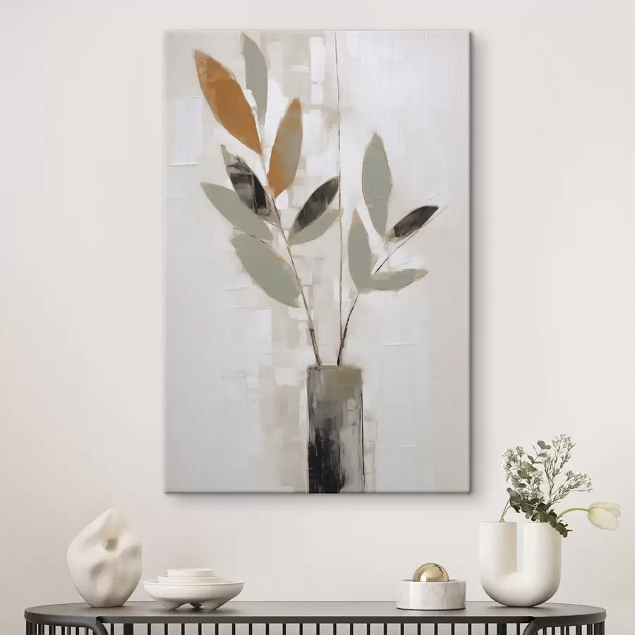  Peintures Rameaux abstraits dans un vase, imitation d'un tableau s50373