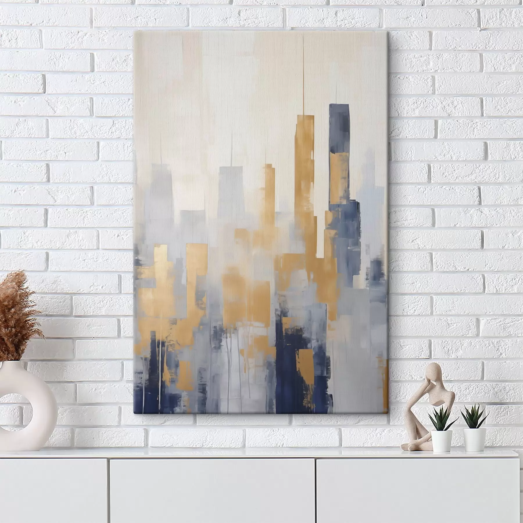  Peintures Composition abstraite, imitation de la peinture s50383