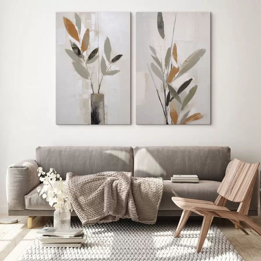  Peintures Branches abstraites, imitation de peinture m30894