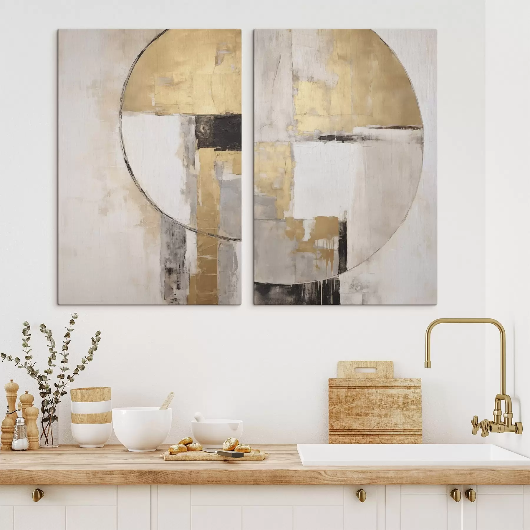  Peintures Abstraction géométrique m30913
