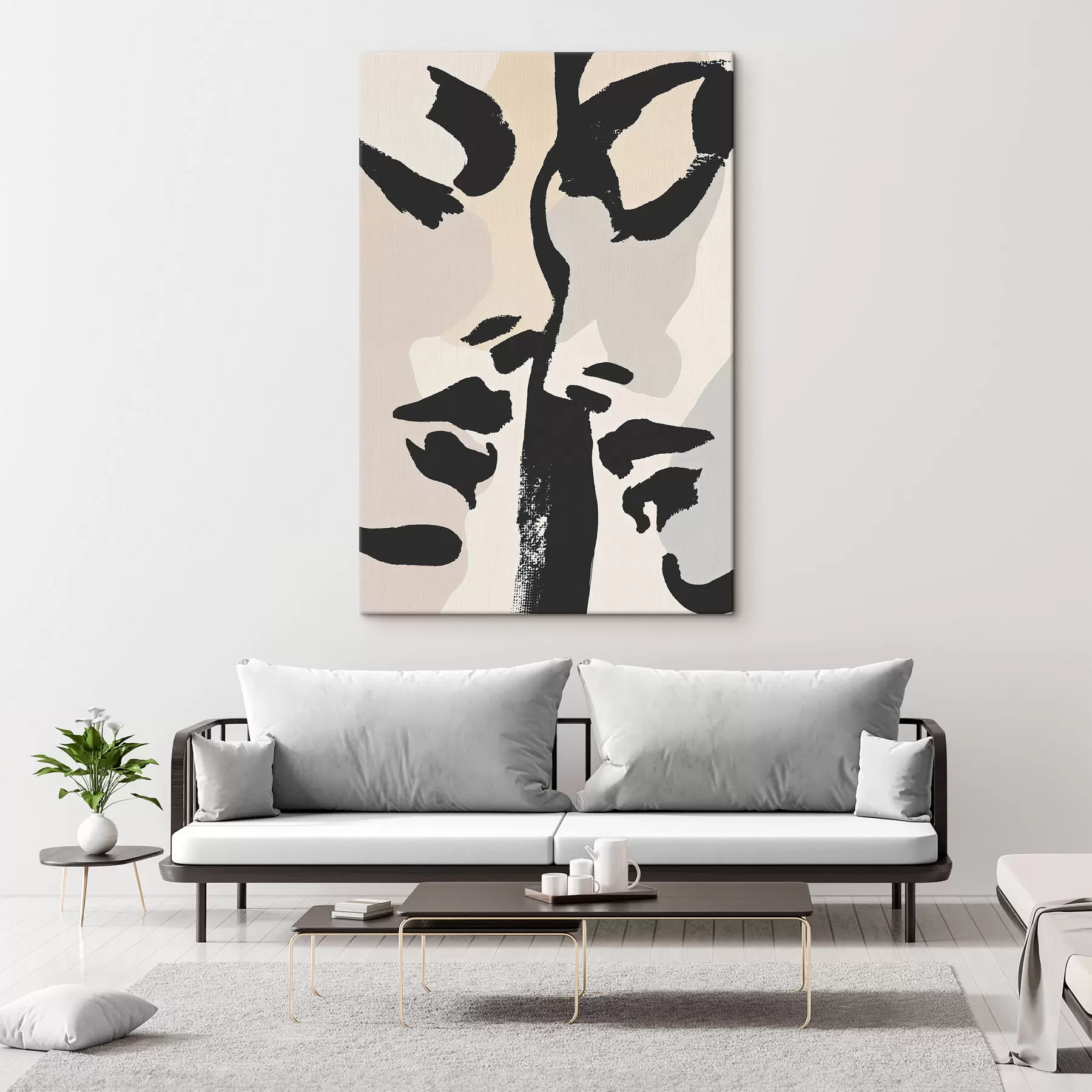  Peintures Visages abstraits s50458