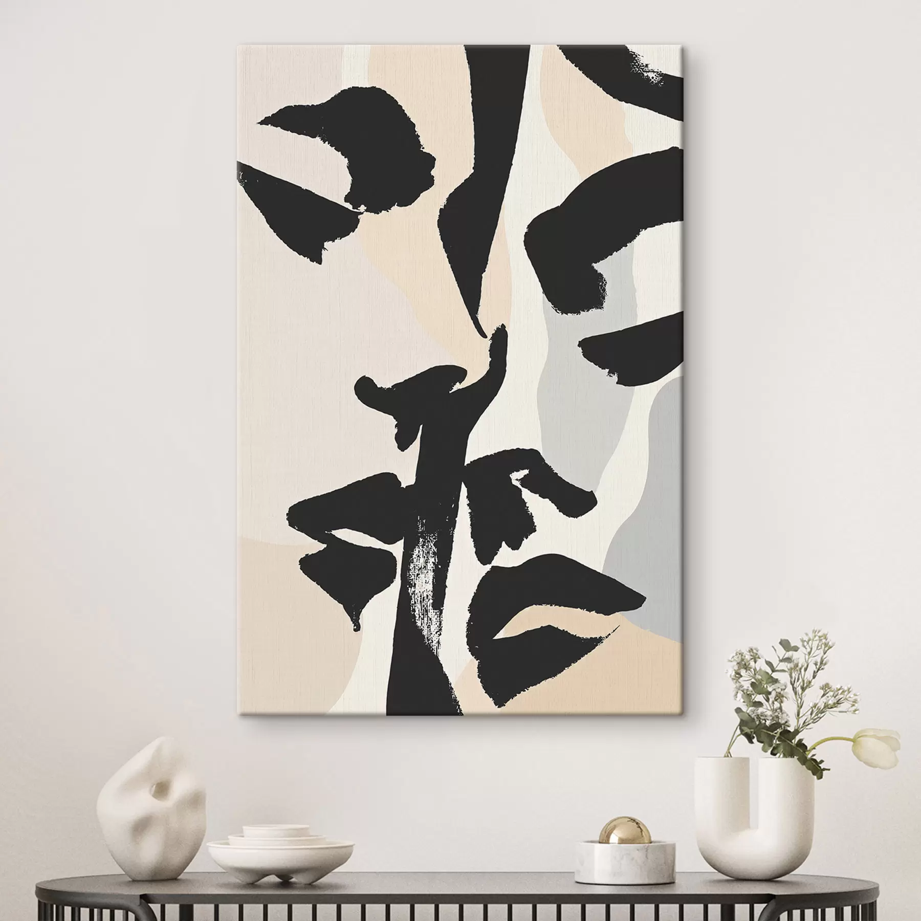  Peintures Visages abstraits s50459