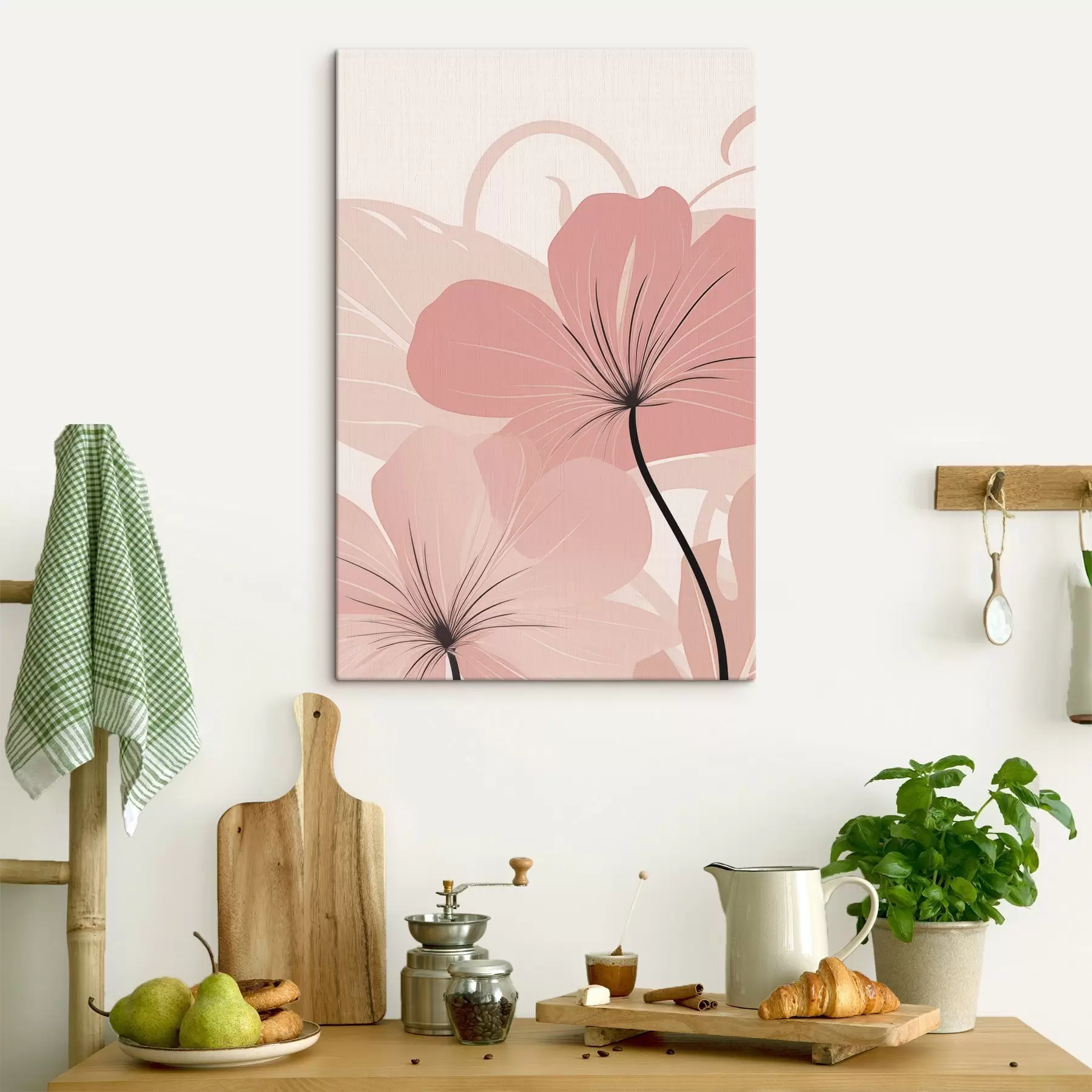  Peintures Pétales de poudre délicats s50390