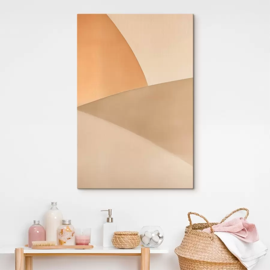  Peintures Géométrie beige clair s50396