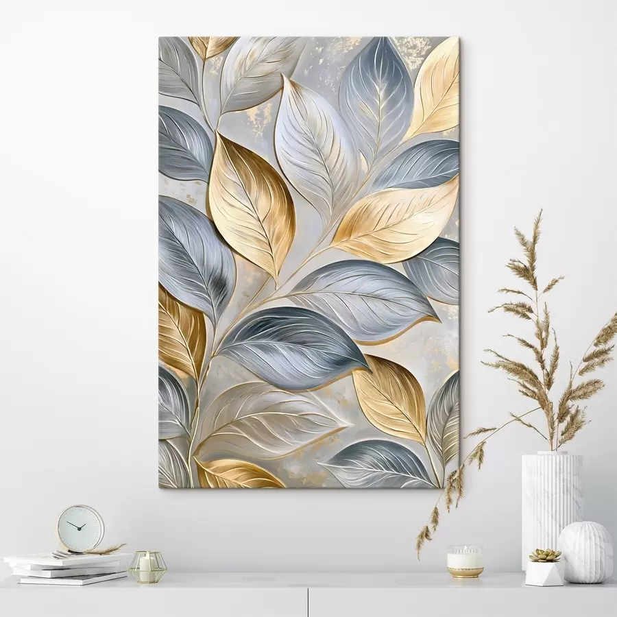 Peintures Feuilles pittoresques dans un style de peinture à l'huile s50483
