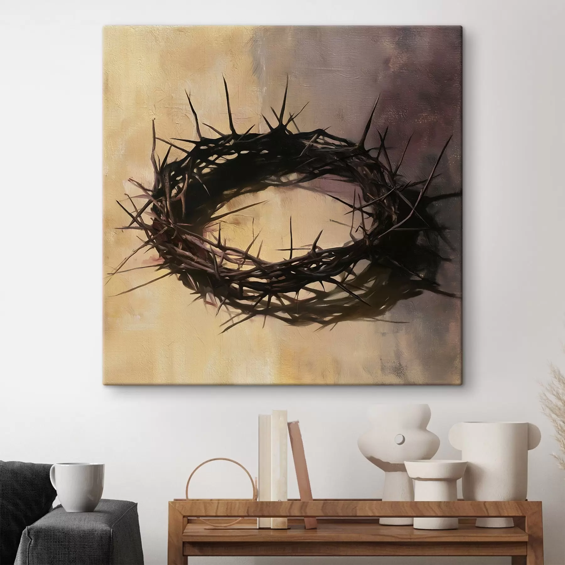  Peintures Une couronne d'épines, des motifs bibliques s50494