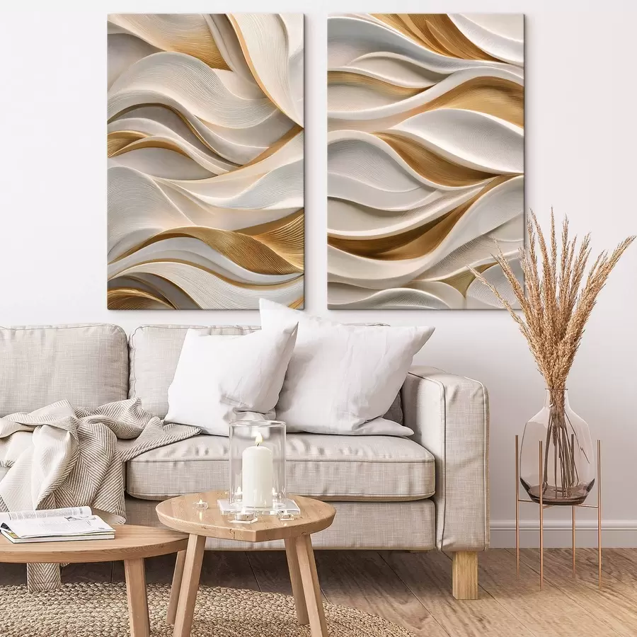  Peintures Des ondulations élégantes pour un look volumineux m30921