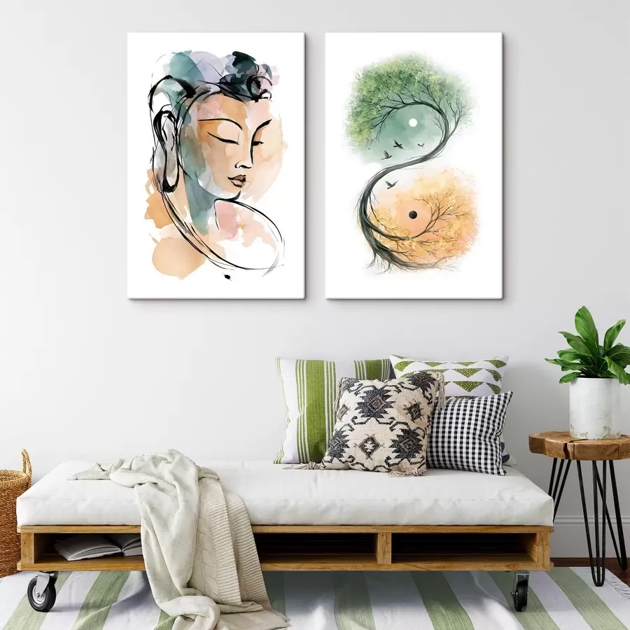  Peintures L'harmonie de l'esprit m30929
