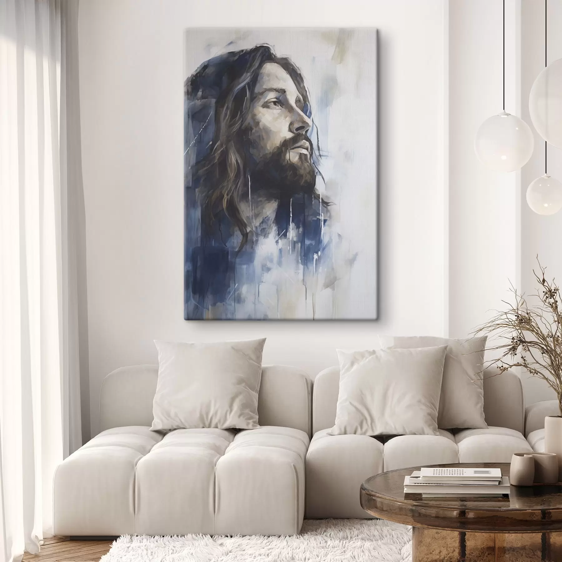  Peintures Jésus, reproduction d'un tableau s50672