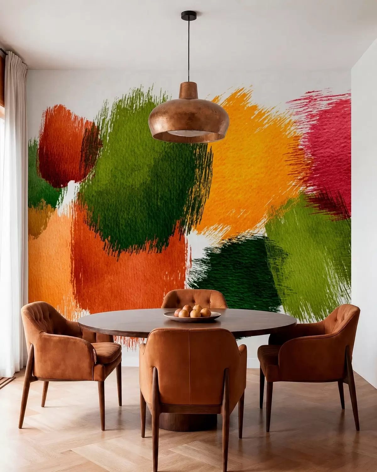 Papier peint photo Touches de couleur w05859