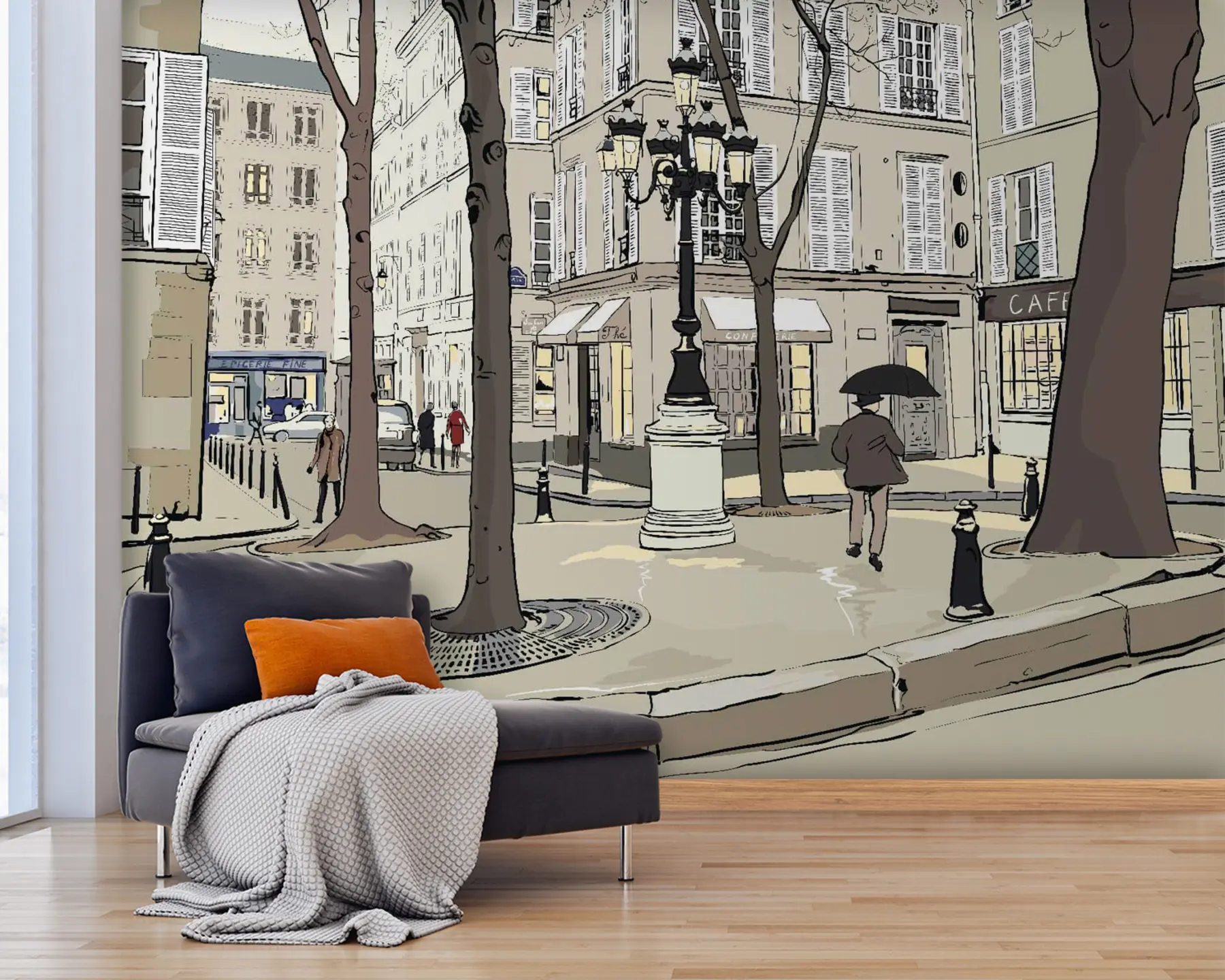 Fotobehang Gebouw, raam e infrastructuur u55549