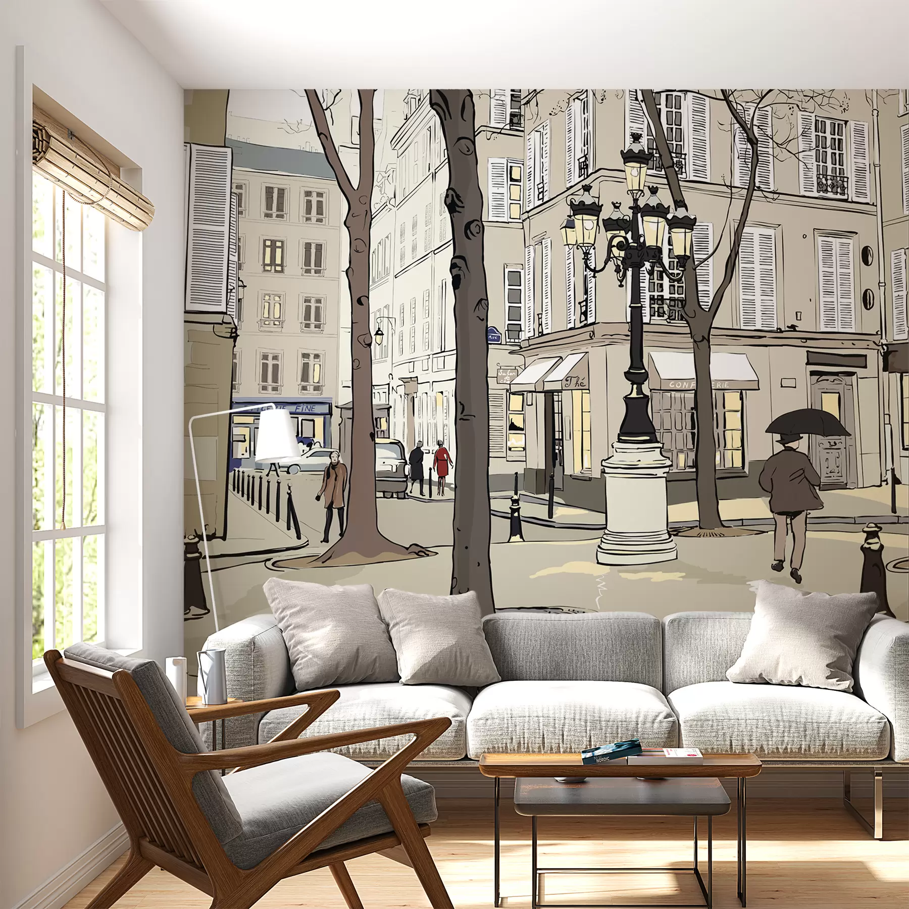 Fotobehang Gebouw, raam e infrastructuur u55549