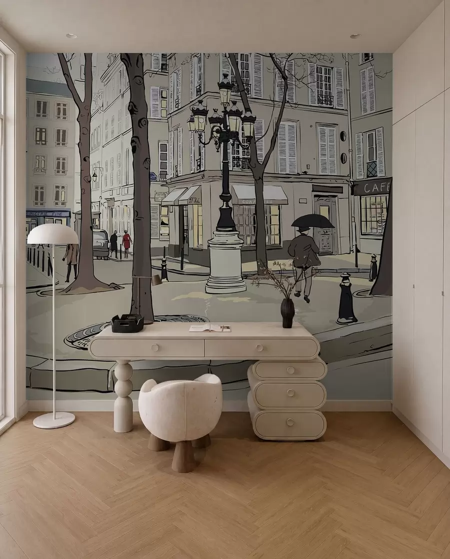 Fotobehang Gebouw, raam e infrastructuur u55549