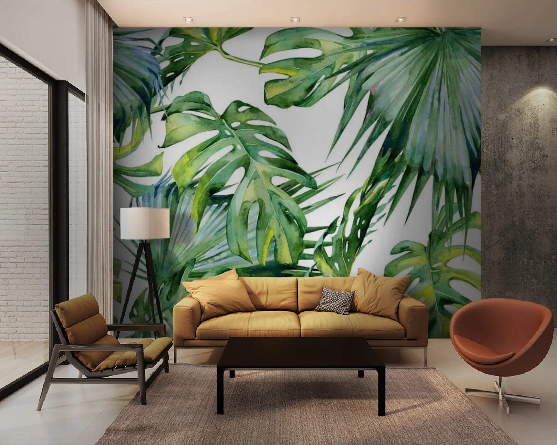 Fotobehang Plant, blad e plantkunde u58625