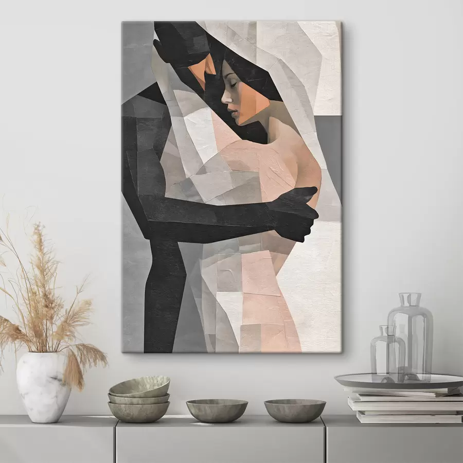  Peintures Couple abstrait s50572