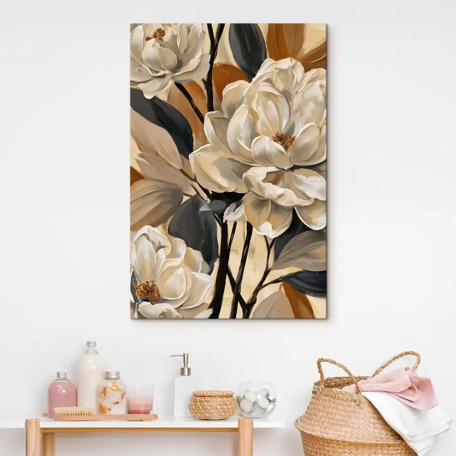  Peintures Magnolias de style vintage s50685