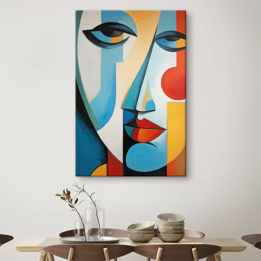  Peintures Visage abstrait s50701