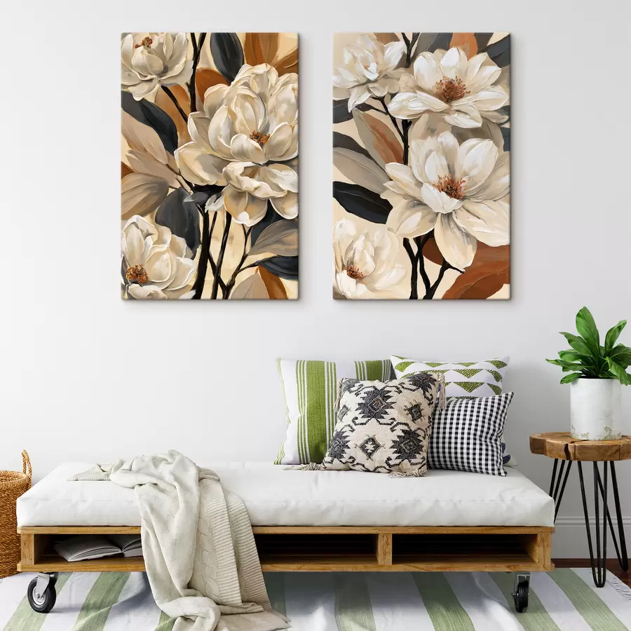  Peintures Fleurs m30980