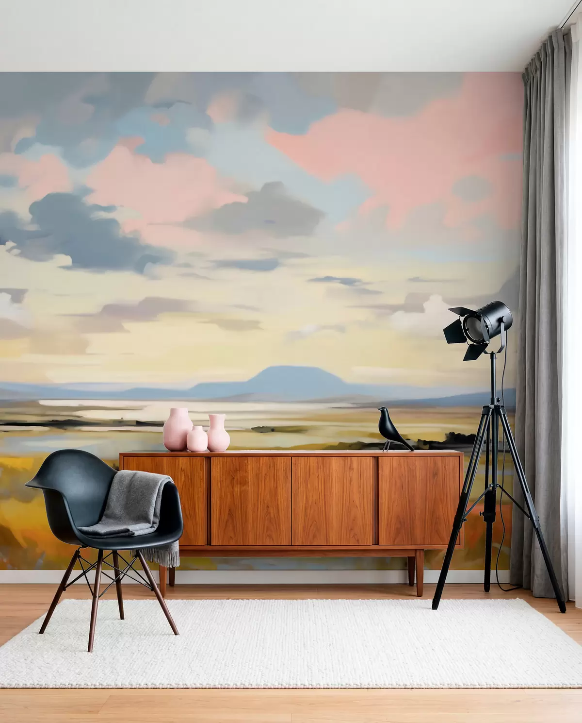 Papier peint photo Horizon au couchant w05911