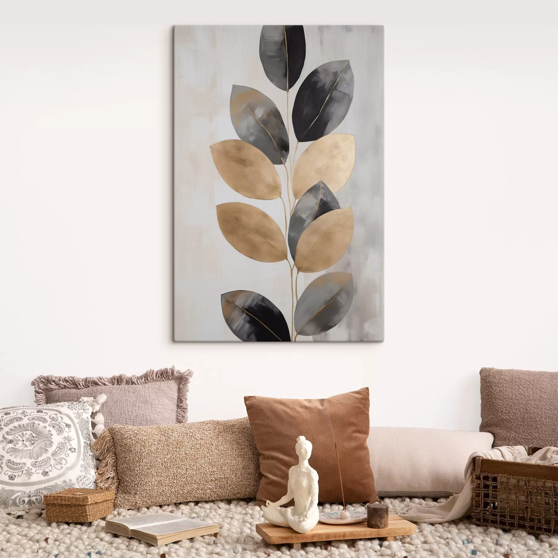  Peintures Feuilles, peinture d'imitation s50778