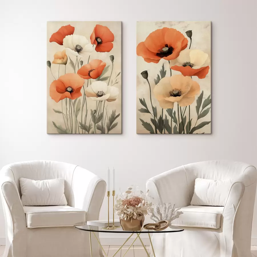  Peintures Coquelicots m31016