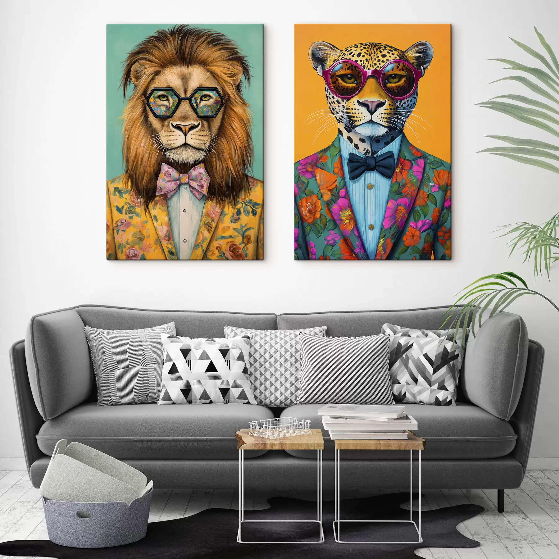  Peintures Des animaux déguisés m31018