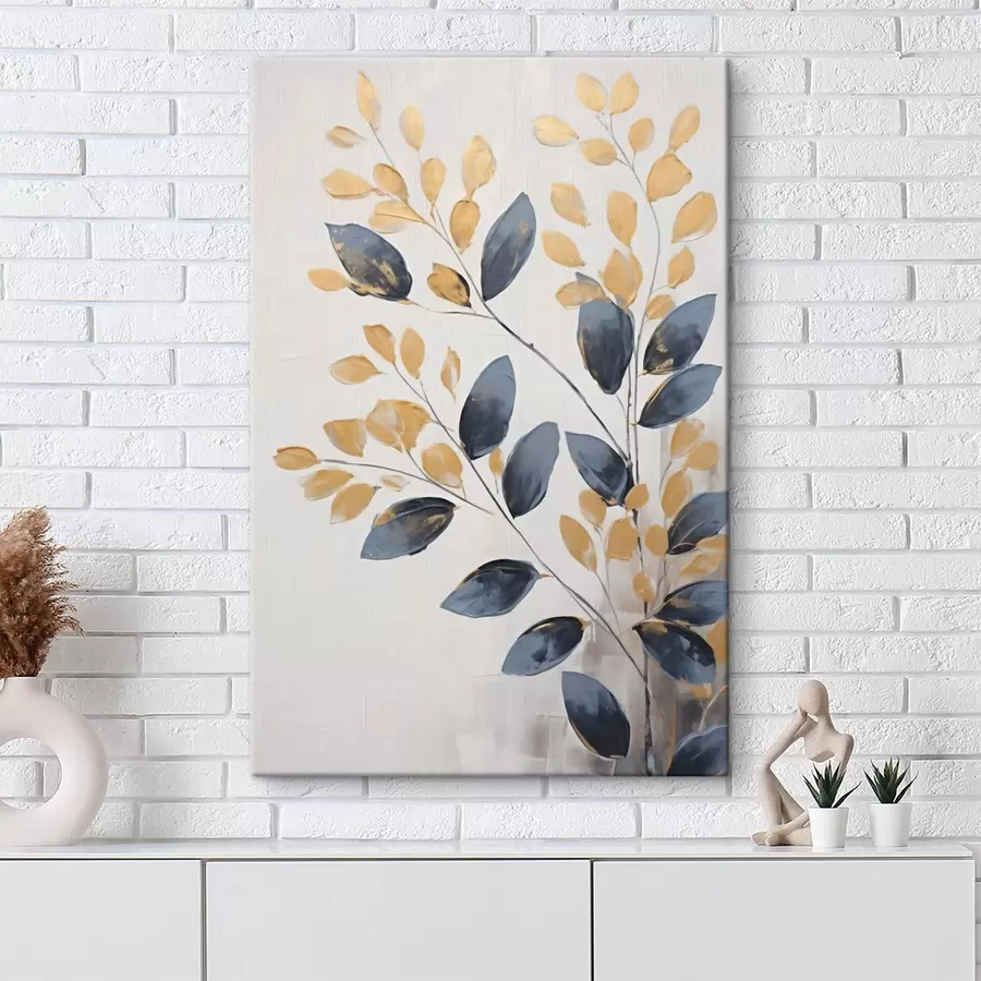  Peintures Brindilles décoratives, peinture imitant la réalité s50841