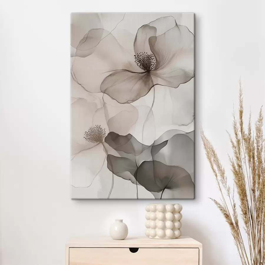  Peintures Motifs floraux en voile s50752