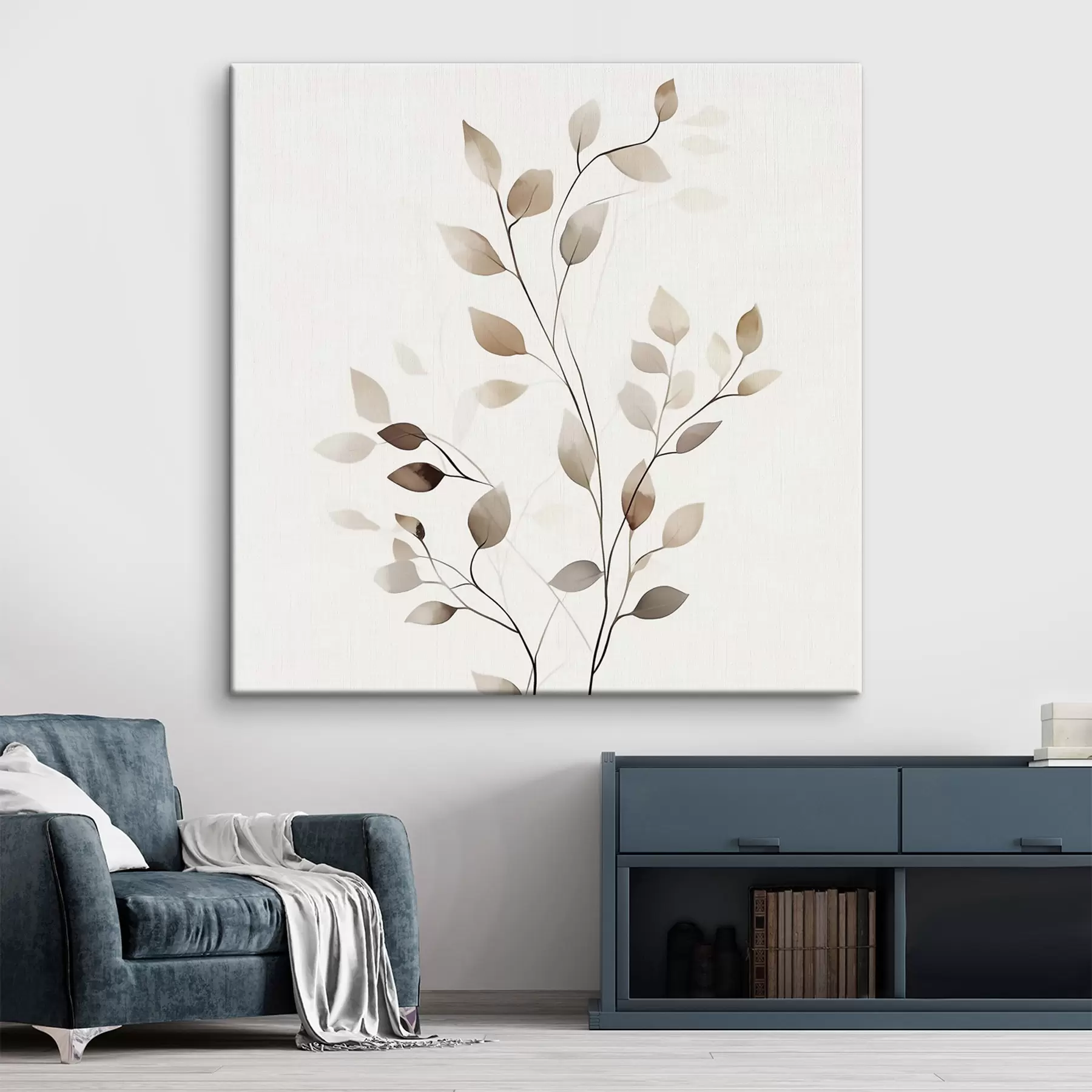  Peintures Une branche graphique élégante s50763
