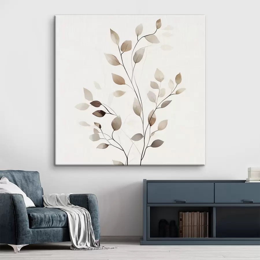  Peintures Une branche graphique élégante s50763