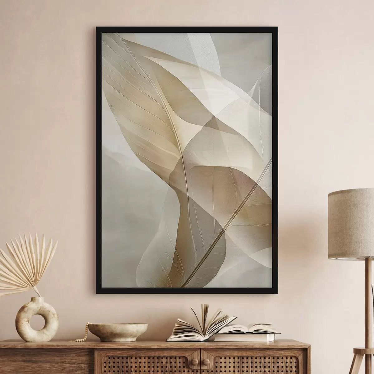 Affiche Courbes de soie et d'ambre f50739