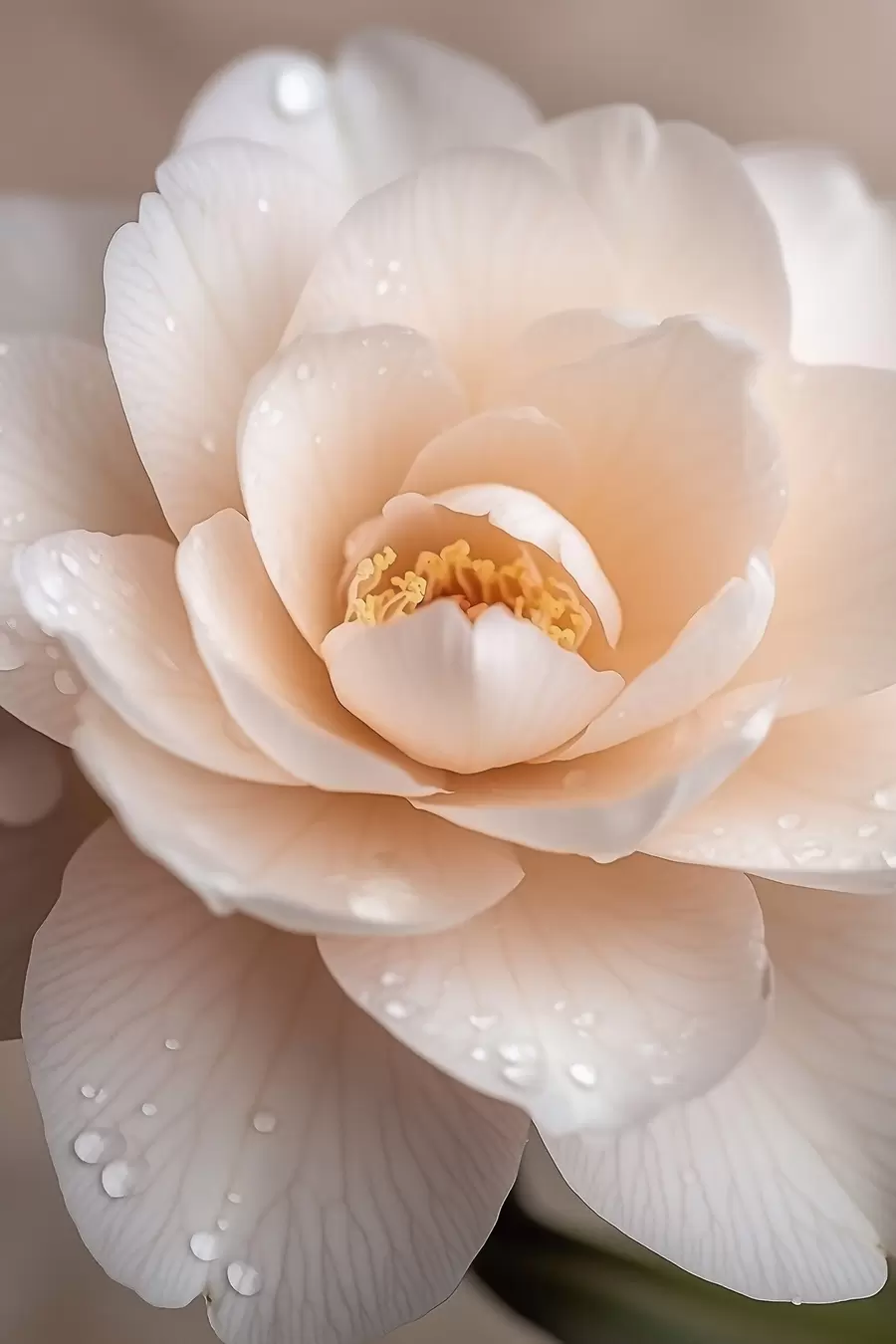 Papier peint photo Thé à la rose en poudre f50744