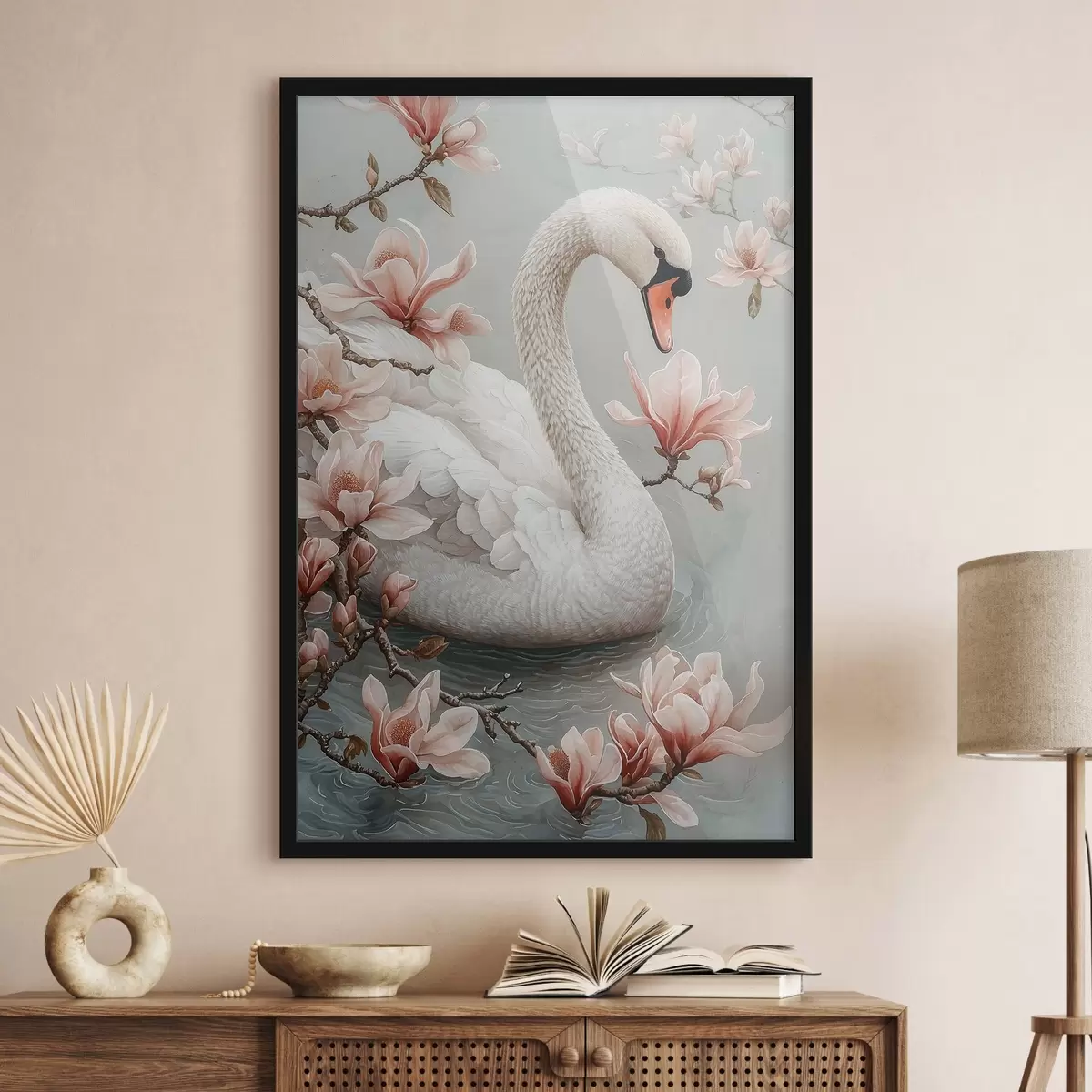 Affiche La grâce de Blanche-Neige au bord de l'eau f50754