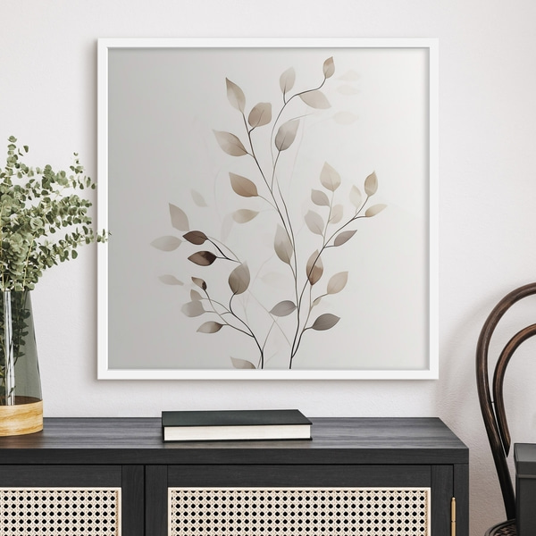 Affiche Une branche graphique élégante, Posters minimalisme, f50763wh : Uwalls