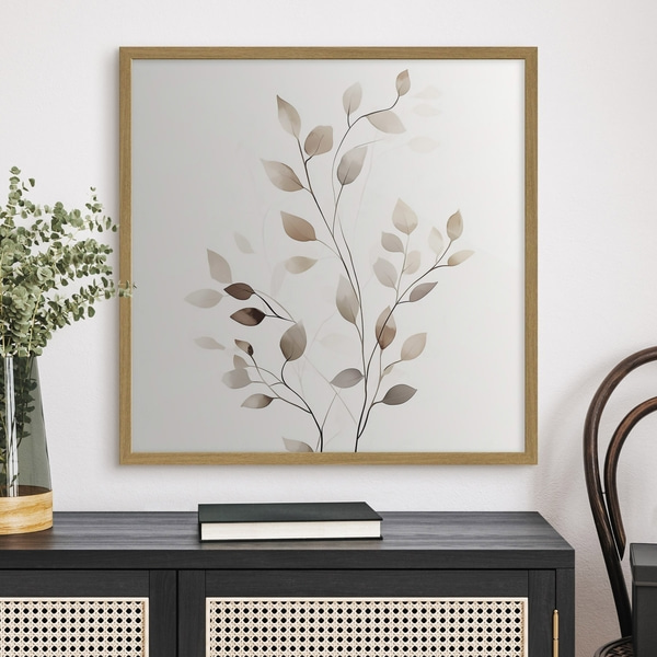 Affiche Une branche graphique élégante, Posters minimalisme, f50763wo : Uwalls