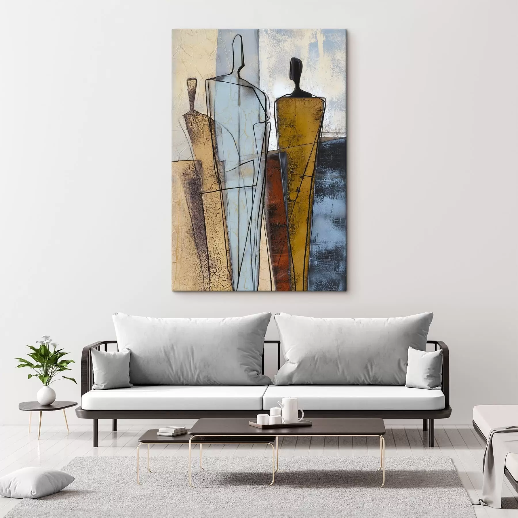  Peintures Figures abstraites s50719