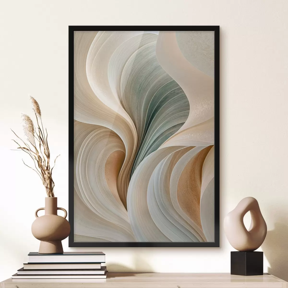 Poster Abstracte golven f50855