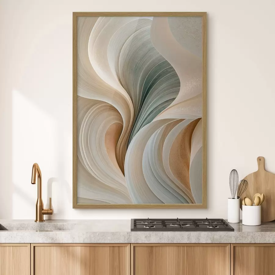 Papier peint photo Vagues abstraites f50855