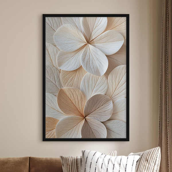 Affiche Pétales de fleurs abstraits, Posters fleurs et plantes, f50858bk : Uwalls