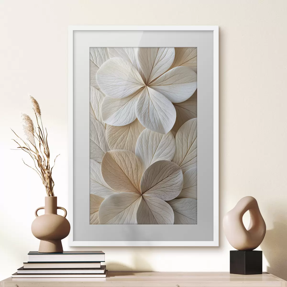 Poster Warmte van bloemblaadjes f50858