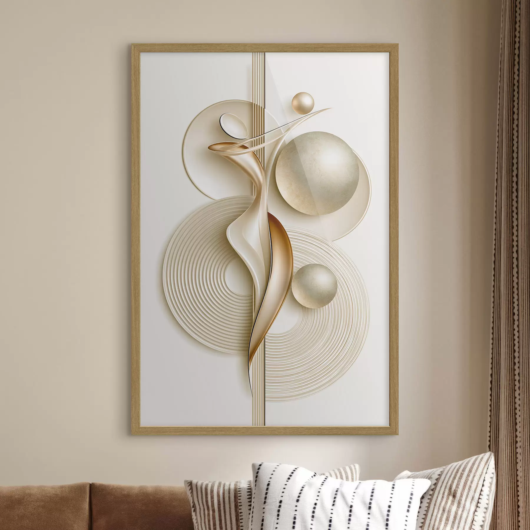 Fotobehang Vloeiende gratie f50859