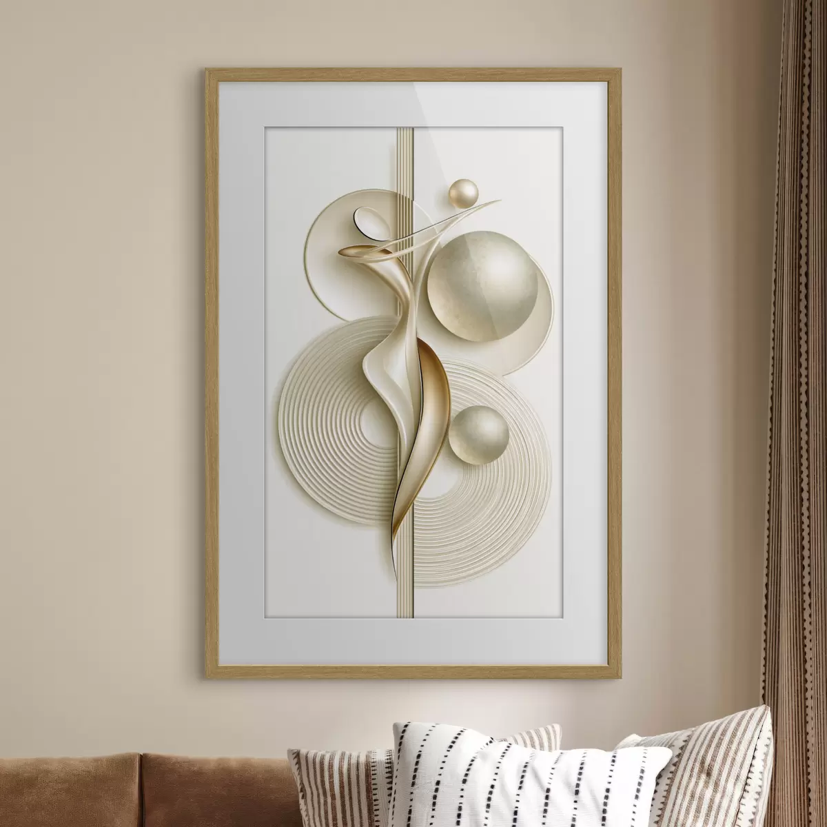 Poster Vloeiende gratie f50859