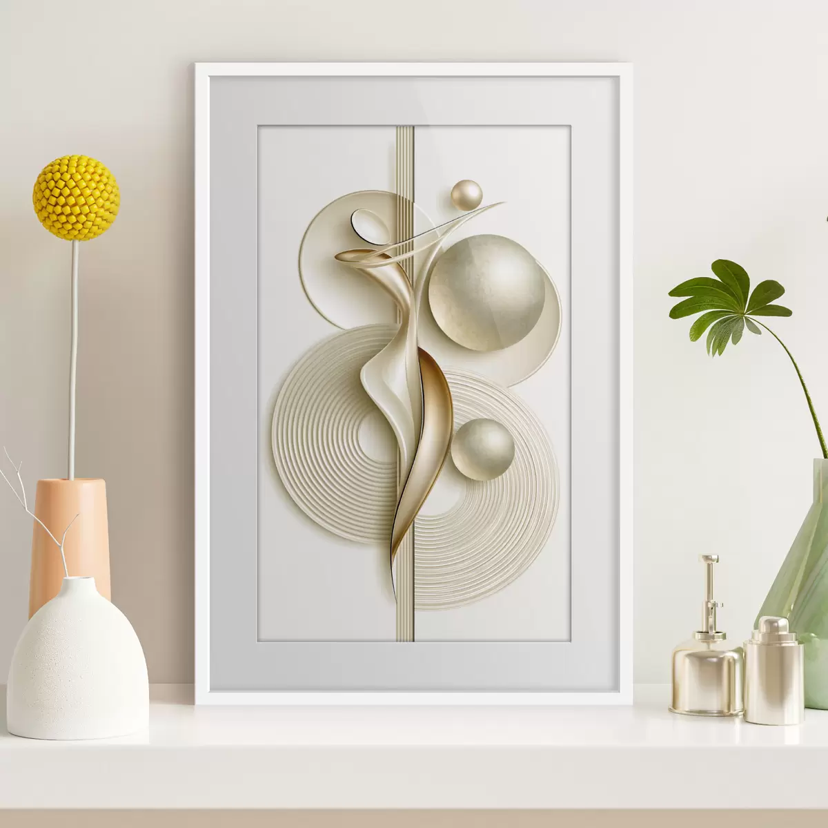 Poster Vloeiende gratie f50859