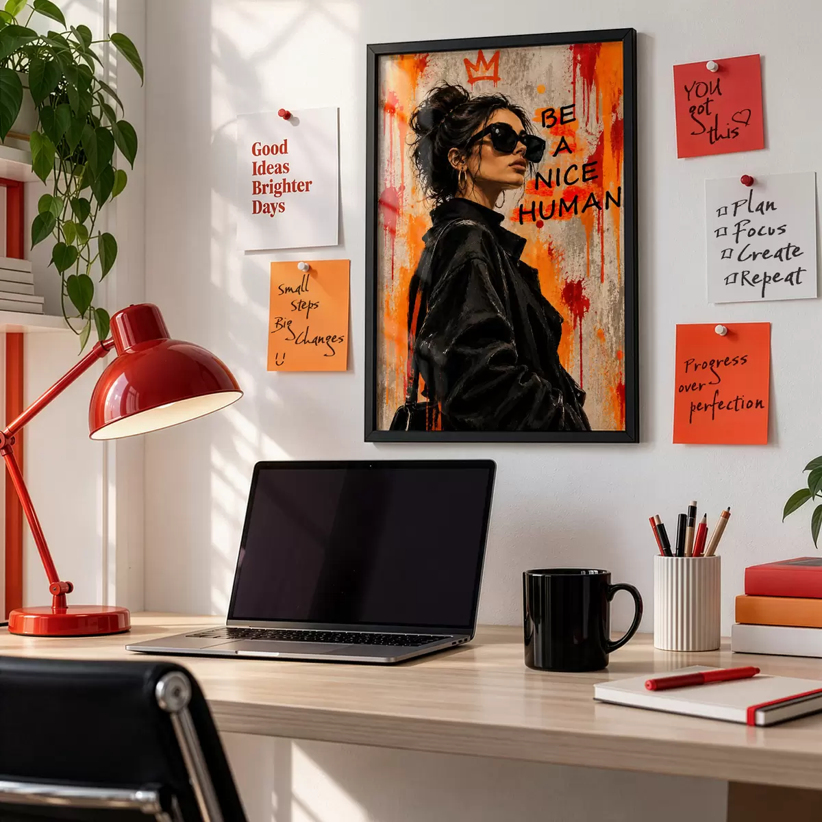 Affiche Sois une bonne personne f50647