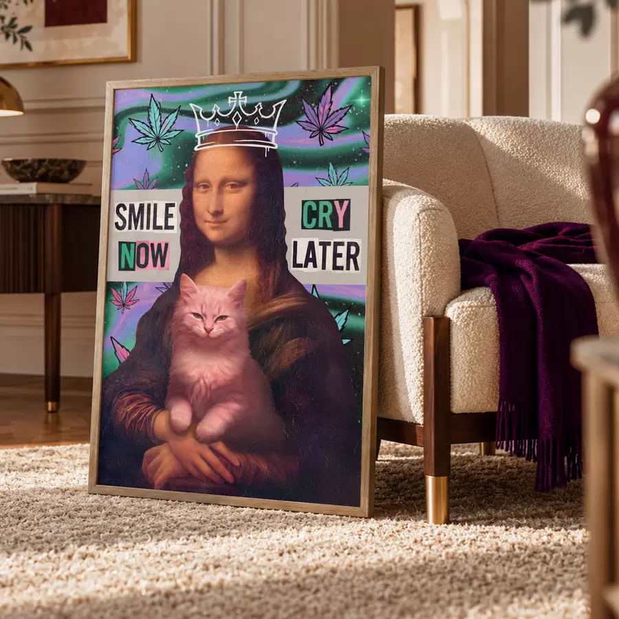 Papier peint photo Mona, la rebelle f50650