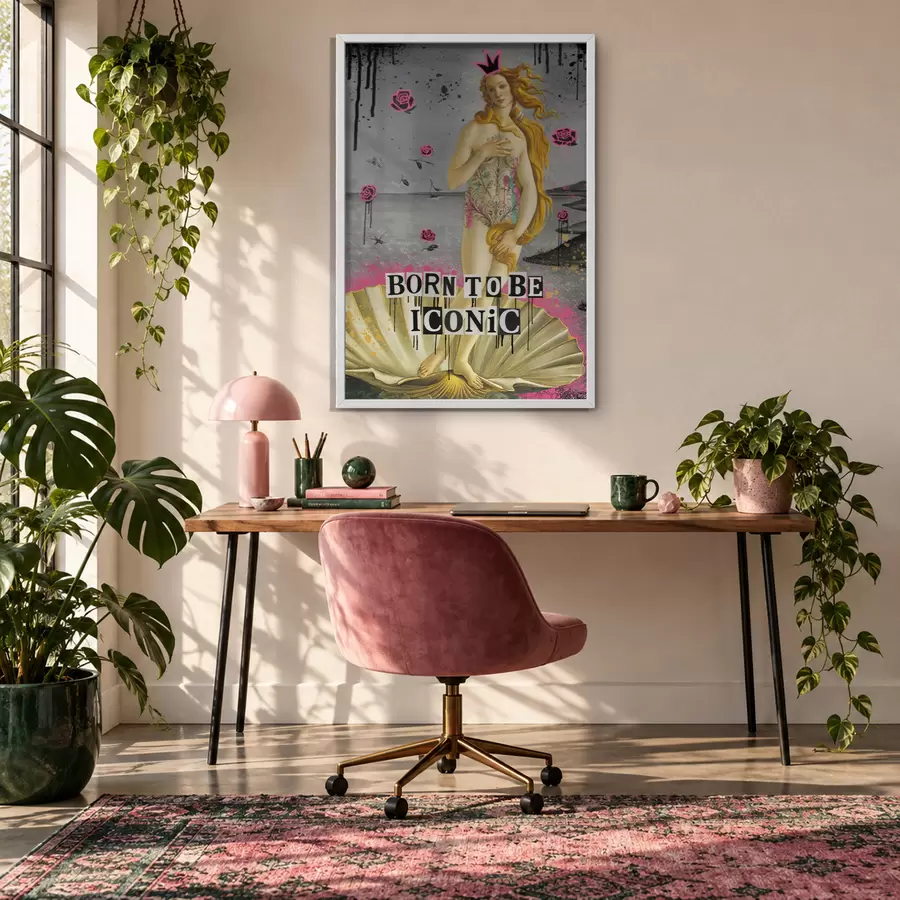 Fotobehang Geboren om een icoon te zijn f50653