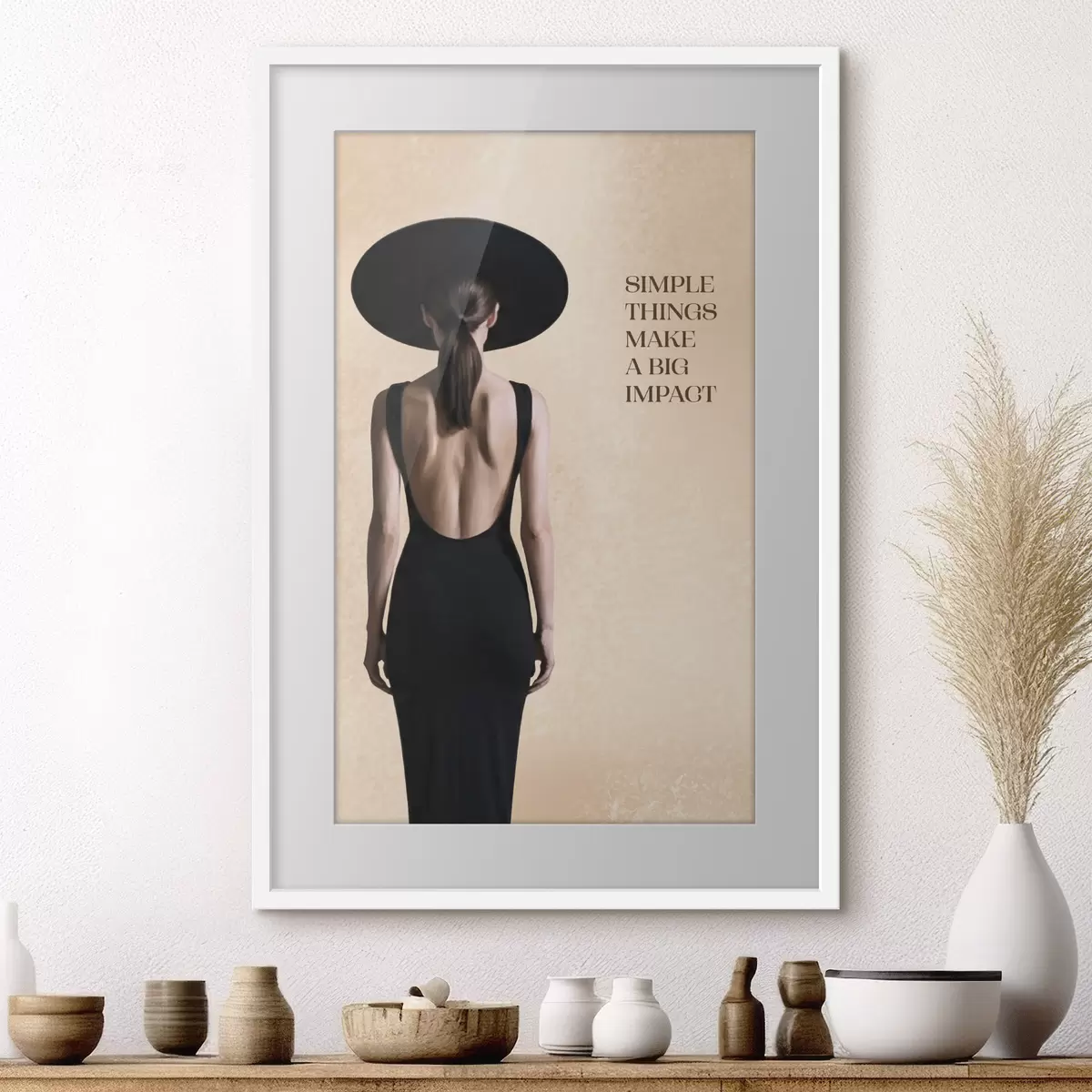 Poster De kracht van eenvoud f50611