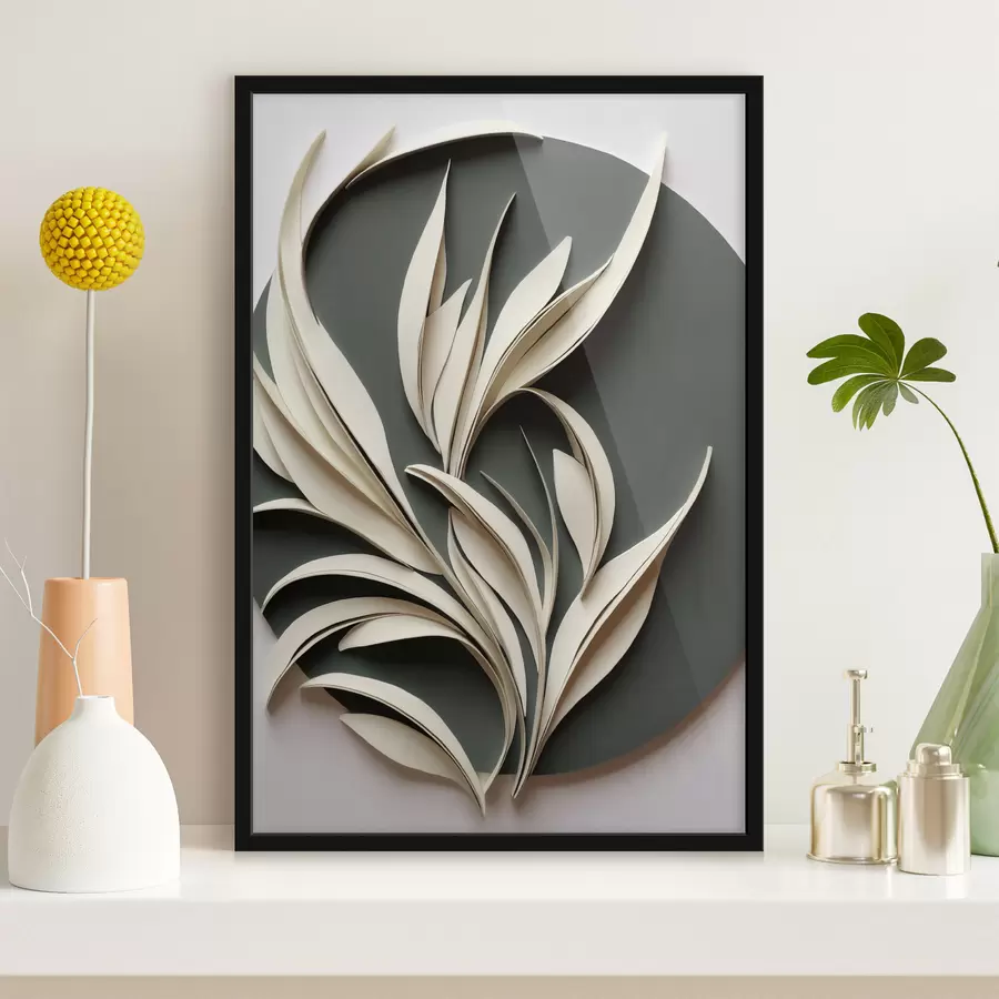Papier peint photo Feuilles en danse f50975