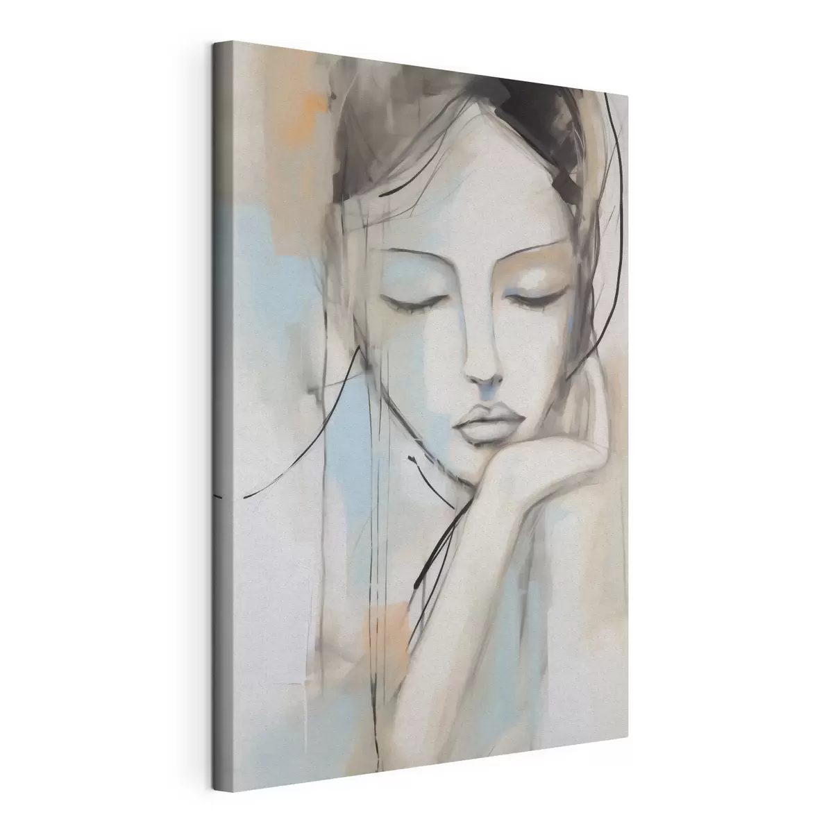  Peintures Portrait abstrait, imitation d'un tableau s50980