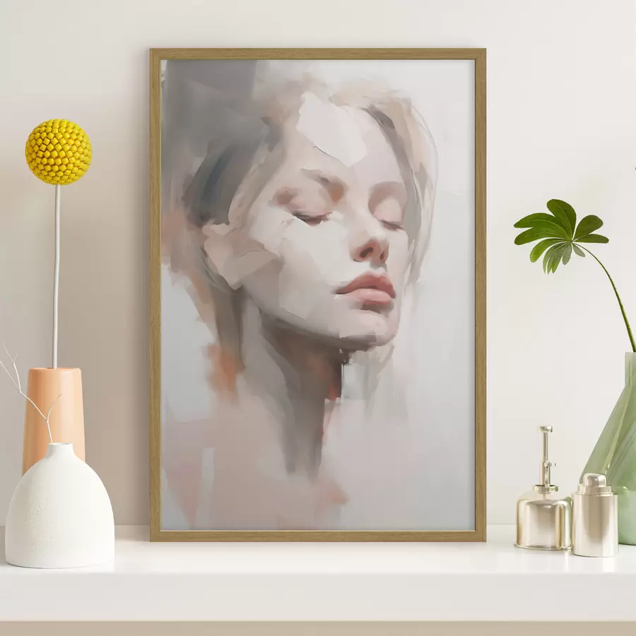 Fotobehang Abstract portret f50978